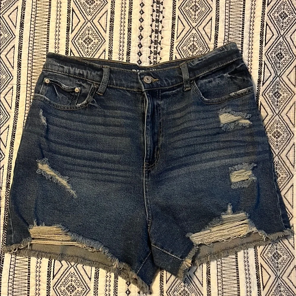Rewash Super High Rise Shorts - Picture 1 of 4